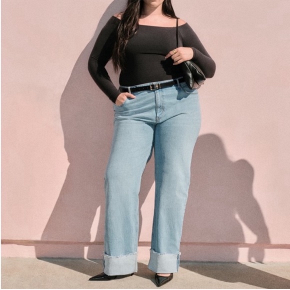 Abercrombie & Fitch Denim - Abercrombie The 90’s High Rise Relaxed Jeans Women’s 16 or 33 Long